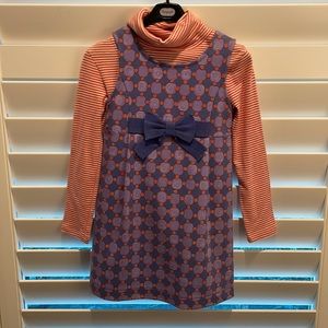 E-land turtleneck and jumper dress size 5
